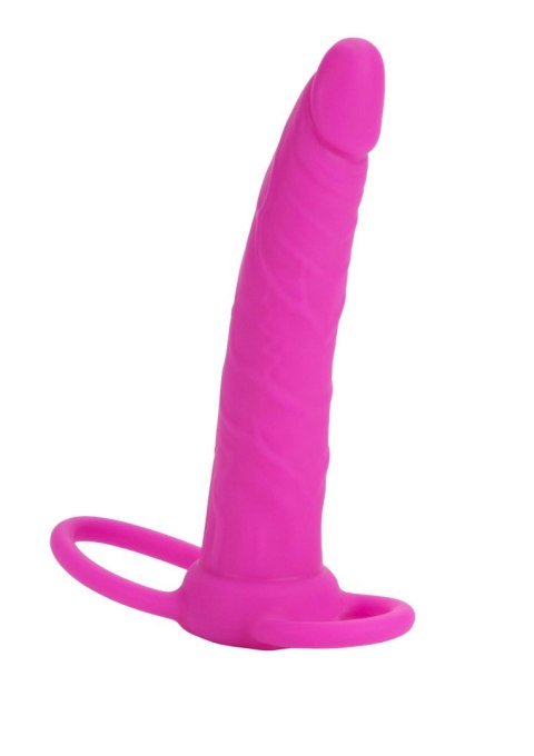 Silicone Dual Penetrator Pink Calexotics