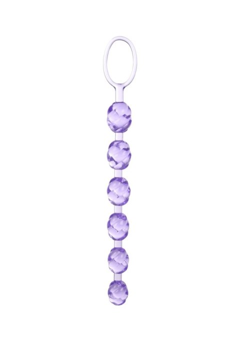 Swirl Pleasure Beads Purple Calexotics