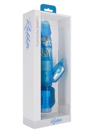 Twinturbo Dolphin Vibrator Blue ToyJoy