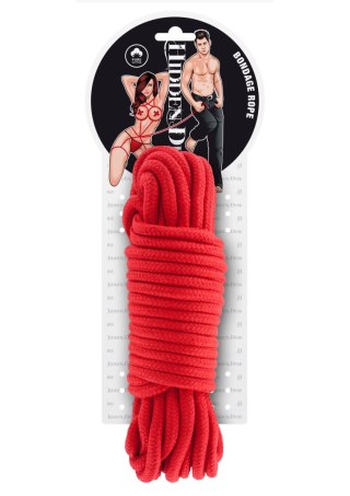 Bondage Rope 10M Red Hidden Desire