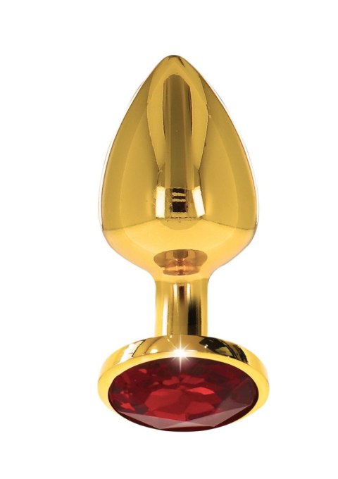 Butt Plug With Diamond Jewel L Gold Taboom