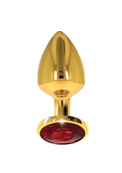 Butt Plug With Diamond Jewel S Gold Taboom