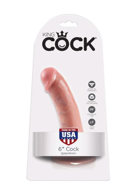 Cock 6 Inch Light skin tone Pipedream