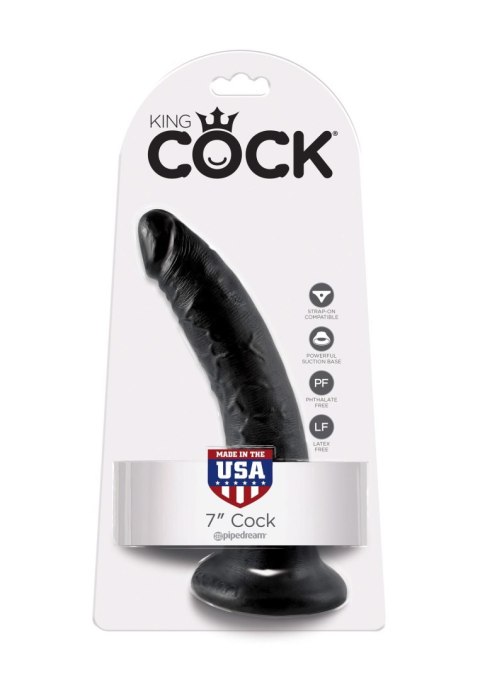 Cock 7 Inch Black SCALA