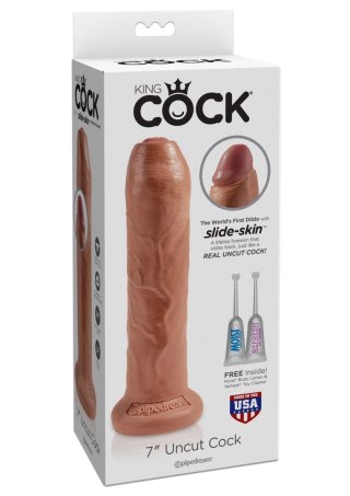 Cock 7 Inch Uncut Caramel skin tone Pipedream