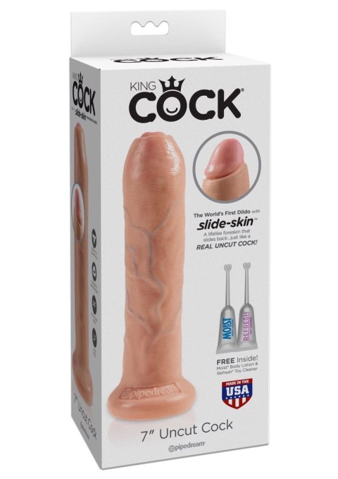 Cock 7 Inch Uncut Light skin tone SCALA