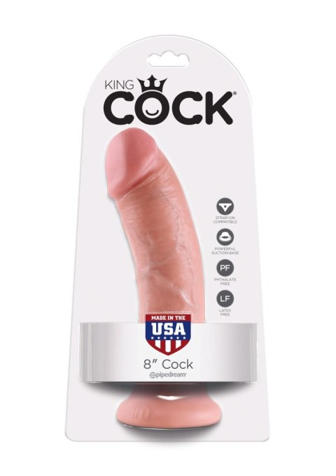 Cock 8 Inch Light skin tone Pipedream