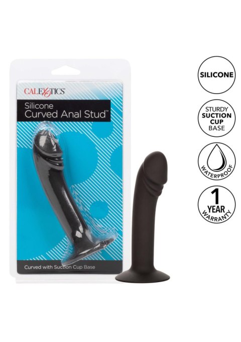 Curved Anal Stud Black Calexotics