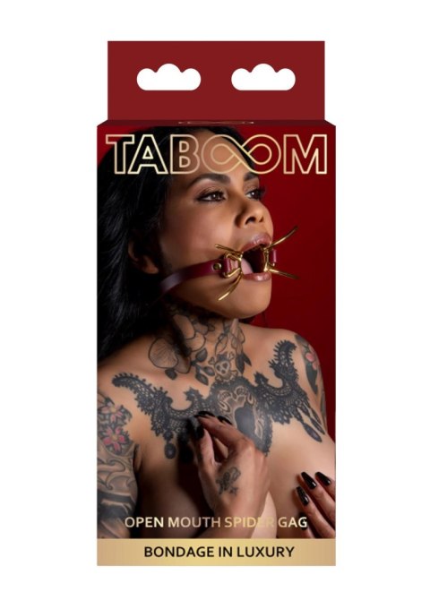 Open Mouth Spider Gag Red Taboom