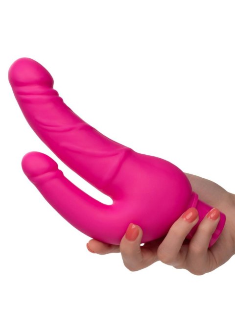 Rechargeable Stud Over Under Pink Calexotics