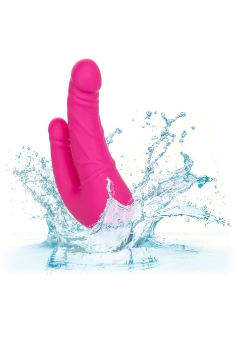 Rechargeable Stud Over Under Pink Calexotics