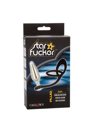 Star Fucker Slim Plug Silver Calexotics