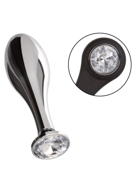 Star Fucker Teardrop Plug Silver Calexotics