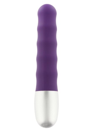 Discretion Ribbed Vibrator Purple Seven Creations