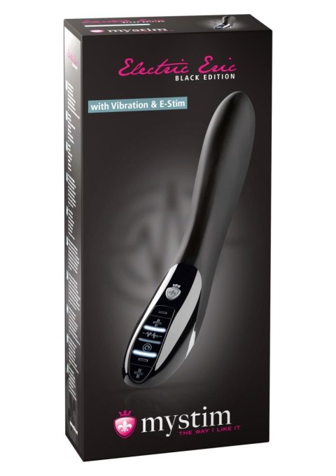 Electric Eric Estim Vibrator Black MyStim