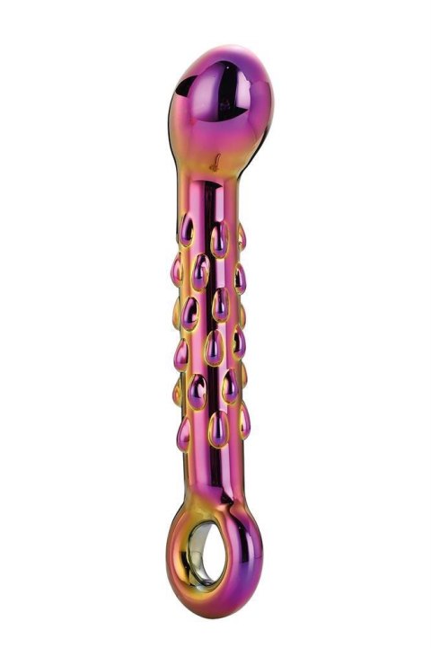 GLAMOUR GLASS RIBBED G-SPOT DILDO Dream Toys