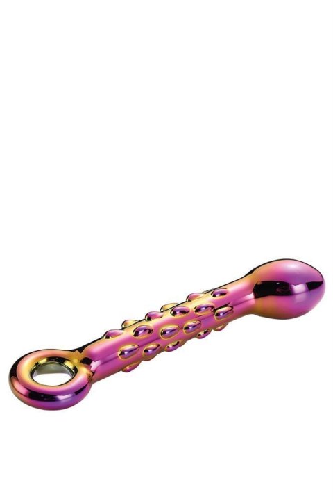 GLAMOUR GLASS RIBBED G-SPOT DILDO Dream Toys