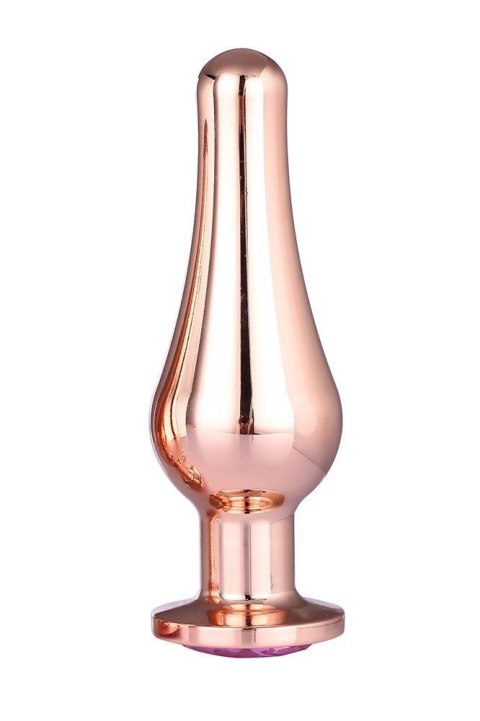 GLEAMING LOVE ROSE GOLD PLEASURE PLUG L Dream Toys