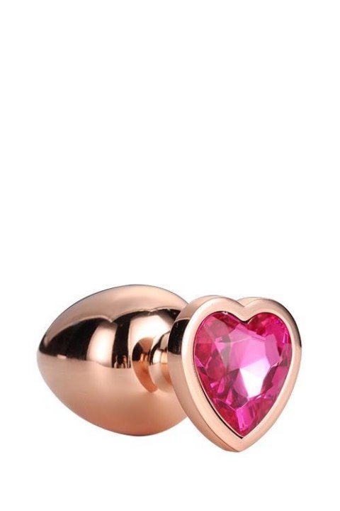 GLEAMING LOVE ROSE GOLD PLUG SMALL Dream Toys