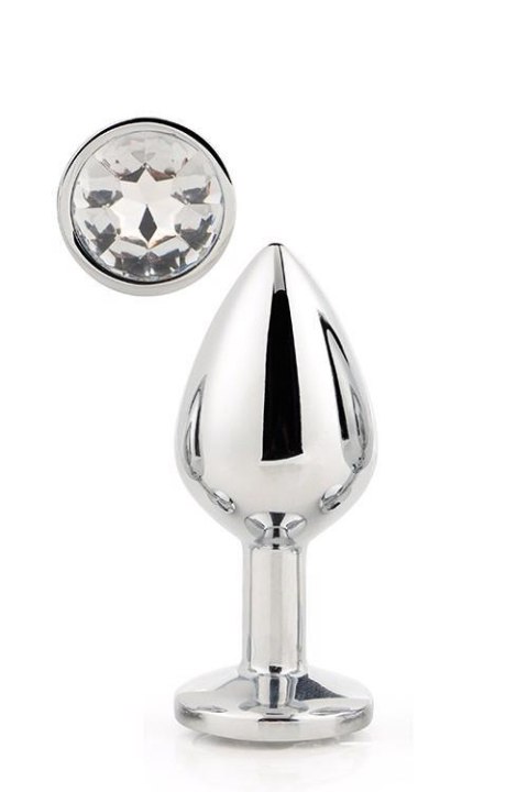 GLEAMING LOVE SILVER PLUG LARGE Dream Toys