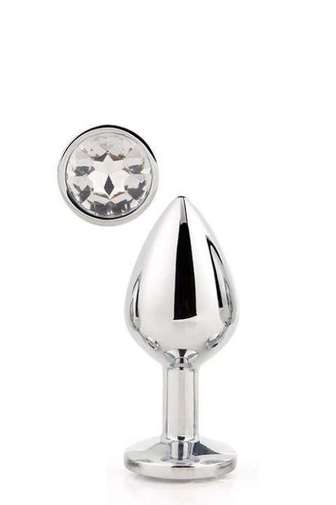 GLEAMING LOVE SILVER PLUG MEDIUM Dream Toys