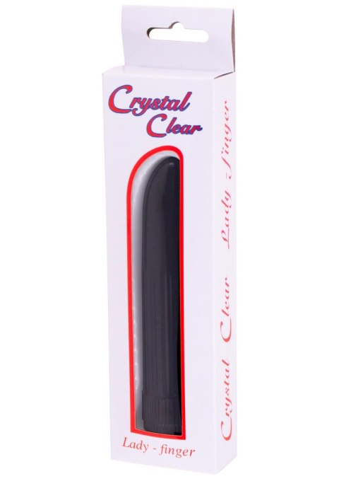 Ladyfinger Mini Vibrator Black Seven Creations