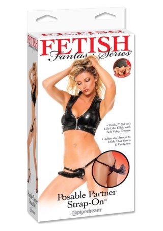 Posable Partner Strap-On Black Pipedream