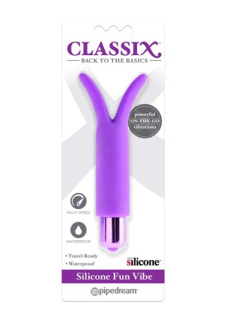 Silicone Fun Vibe Purple Pipedream