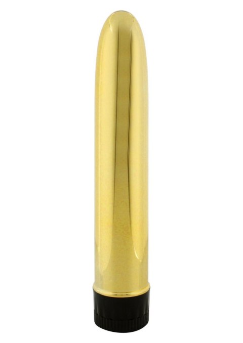 Slimline Smooth Vibrator Gold Seven Creations