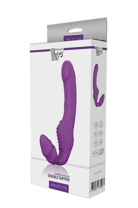 VIBES OF LOVE DOUBLE DIPPER PURPLE Dream Toys