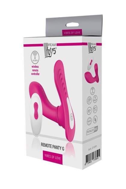 VIBES OF LOVE REMOTE PANTY G MAGENTA Dream Toys