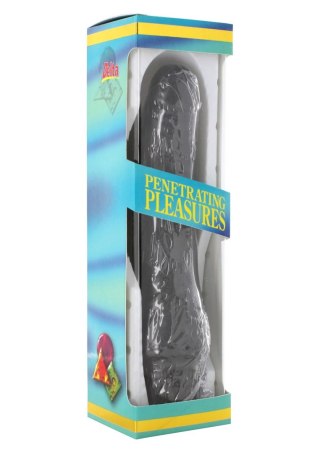 Vinyl P-Shape Vibrator No.2 Black Seven Creations