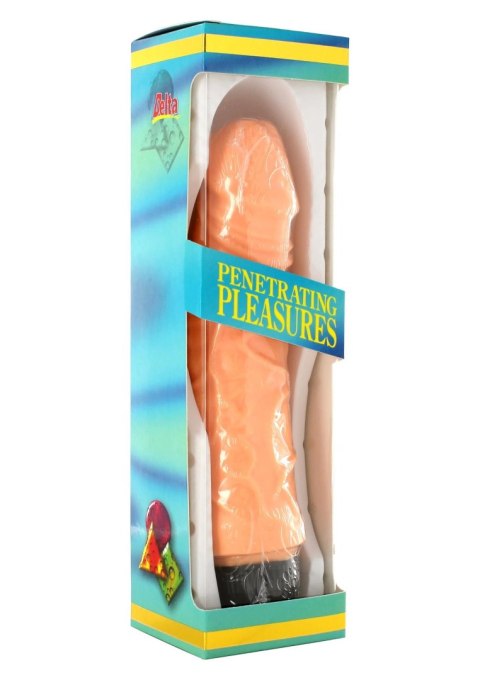 Vinyl P-Shape Vibrator No.6 Light skin tone Seven Creations