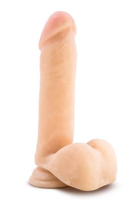 AU NATUREL 8INCH SENSA FEEL DILDO BEIGE Blush