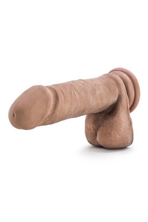 AU NATUREL 8INCH SENSA FEEL DILDO LATIN Blush