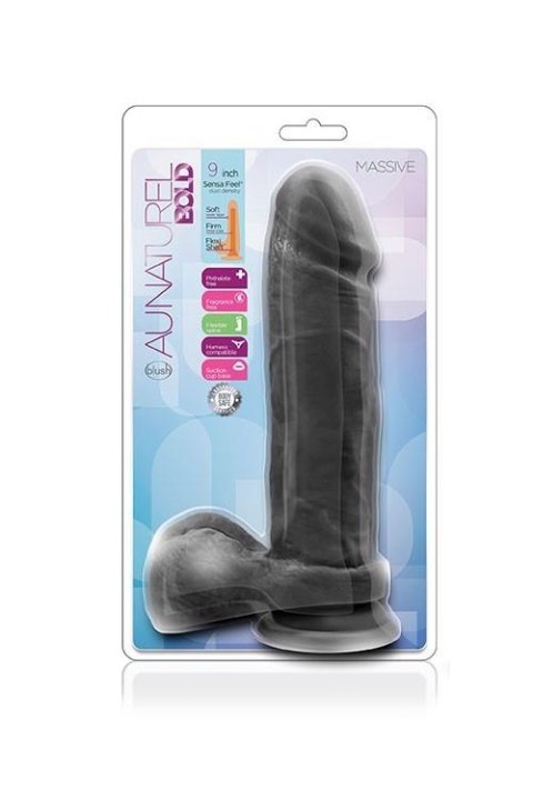 AU NATUREL BOLD MASSIVE 9INCH DILDO Blush