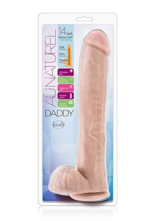 AU NATUREL DADDY 14INCH SENSA FEEL Blush