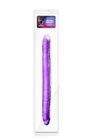 B YOURS 16INCH DOUBLE DILDO PURPLE Blush