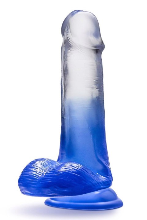 B YOURS STELLA BLUE 6 INCH DILDO BLUE Blush