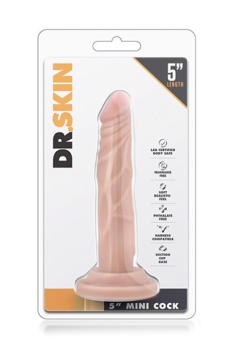 DR. SKIN 5 INCH MINI COCK FLESH Blush