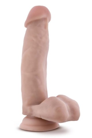 DR. SKIN DR. MARK 7 INCH DILDO WITH BALLS BEIGE Blush