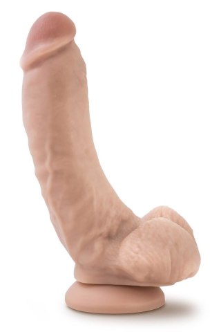 DR. SKIN MR. MAYOR 9 INCH DILDO WITH BALLS BEIGE Blush