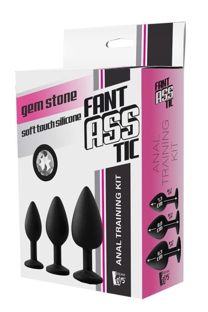 FANTASSTIC ANAL TRAINING KIT WHT STONE Dream Toys