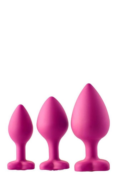 FLIRTS ANAL TRAINING KIT GEM STONE PINK Dream Toys