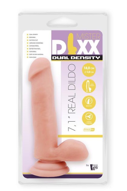 MR. DIXX 7.1INCH DUAL DENSITY DILDO Dream Toys