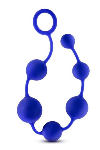 PERFORMANCE SILICONE ANAL BEADS INDIGO Blush