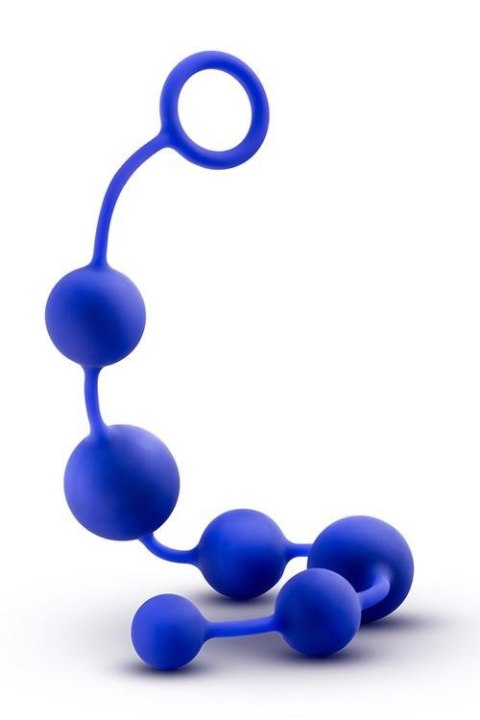 PERFORMANCE SILICONE ANAL BEADS INDIGO Blush