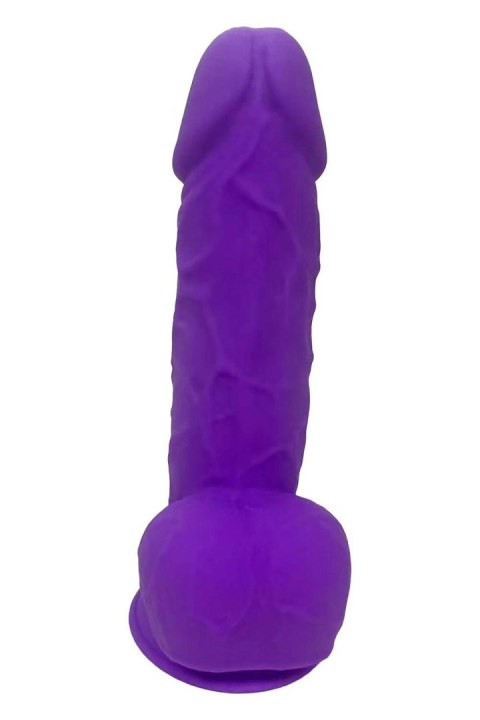 REAL LOVE DILDO WITH BALLS 8.5INCH PURPLE Dream Toys