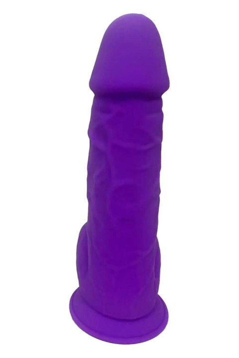 REAL LOVE DILDO WITH BALLS 8.5INCH PURPLE Dream Toys