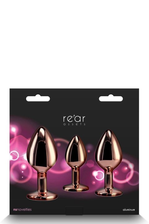 REAR ASSETS TRAINER KIT ROSE GOLD PINK HEART NS Novelties